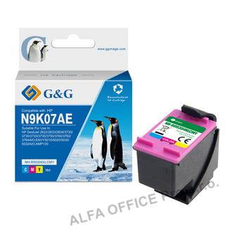  G&G kompatibilní ink s N9K07AE, CMY, 18ml, ml NH-RC304XLCMY, pro HP DeskJet 3720 