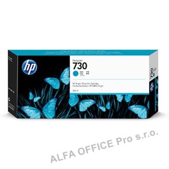 HP originální ink P2V68A, HP 730, cyan, 300ml, HP HP DesignJet T1700 44 printer series, T1
