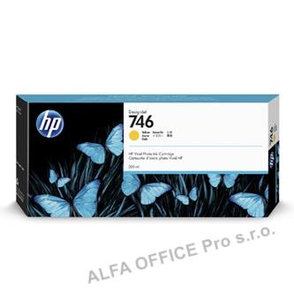 HP originální ink P2V79A, HP 746, yellow, 300ml, HP HP DesignJet Z6, Z9+