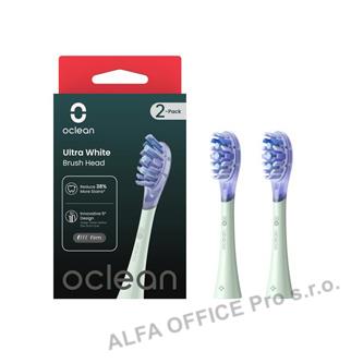 Oclean náhradní hlavice Ultra White, UW01 - 2 ks, zelené
