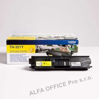 Brother originální toner TN-321Y, yellow, 1500str., Brother HL-L8350CDW,HL-L9200CDWT