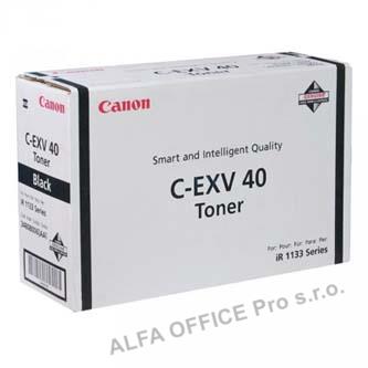 Canon originální toner CEXV40, black, 6000str., 3480B006, Canon iR-1133, 1133A, 1133iF