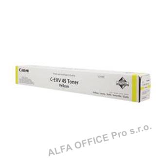 Canon originální toner CEXV49, yellow, 19000str., 8527b002, Canon iR ADV C3320,3325,3330