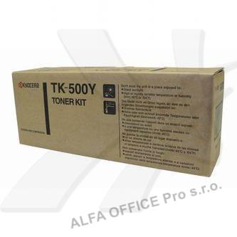  Kyocera originální toner TK500Y, yellow, 8000str., 370PD3KW, Kyocera FS-C5016N 