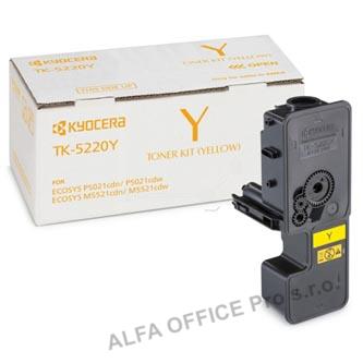  Kyocera originální toner TK-5220Y, yellow, 1200str., 1T02R9ANL1, Kyocera 5521, 5 