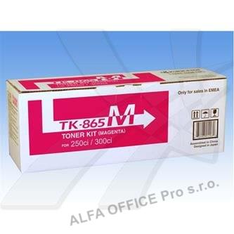 Kyocera originální toner TK865M, magenta, 12000str., 1T02JZBEU0, Kyocera 250Ci/300Ci