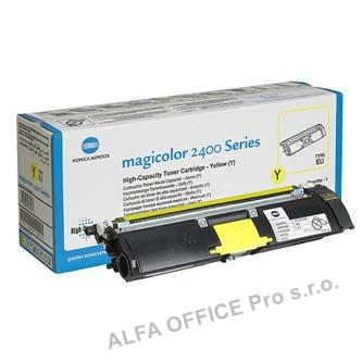 Konica Minolta originální toner A00W132, yellow, 4500str., 1710-5890-05, s hologramem, Kon