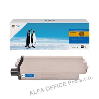  G&G kompatibilní toner s 44973536, black, NT-COC301FBK, pro OKI C301, C321, MC33 