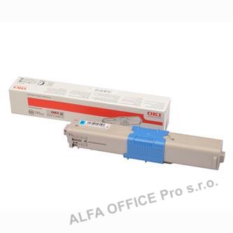 OKI originální toner 46508711, cyan, 3000str., high capacity, OKI C332, MC363