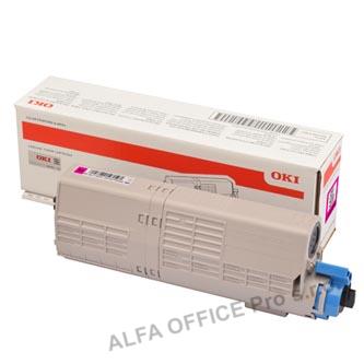 OKI originální toner 46490606, magenta, 6000str., OKI C532, MC573