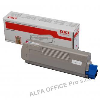OKI originální toner 44315306, magenta, 6000str., OKI C610