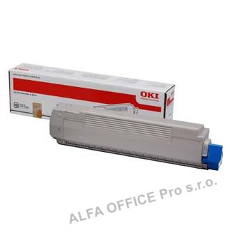 OKI originální toner 44059253, yellow, 10000str., OKI MC861