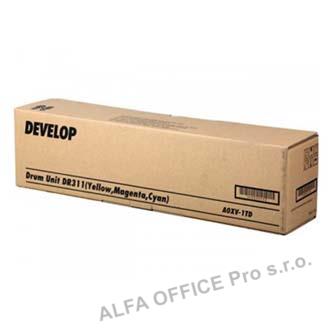 Develop originální válec A0XV1TD, C/M/Y, DR-311C/M/Y, 1ks vymenit za kazdou barvu, 55000st