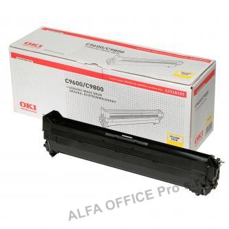 OKI originální válec 42918105, yellow, 30000str., OKI C9600, C9800, C9650, C9850, MFPC9600