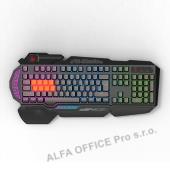  A4Tech BLOODY B318, Klávesnice herní, podsvícená, voděodolná typ drátová (USB), 