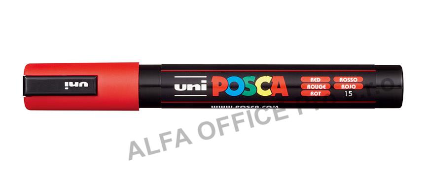 Posca popisovač / 2,5 mm - červená