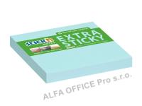 Samolepicí bločky Stick´n by Hopax Extra Sticky - 76 x 76 mm / 90 lístků / pastelově modrá