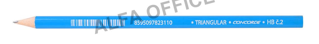 Tužka CONCORDE trojhranná - č.2 / HB