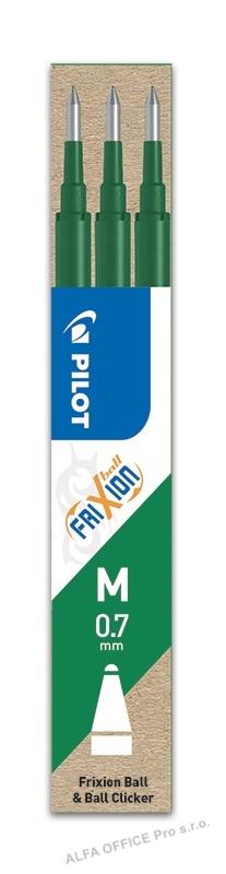 Náplň Pilot FriXion 0,7 - zelená / 3 ks