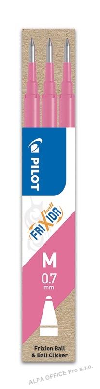 Náplň Pilot FriXion 0,7 - růžová / 3 ks