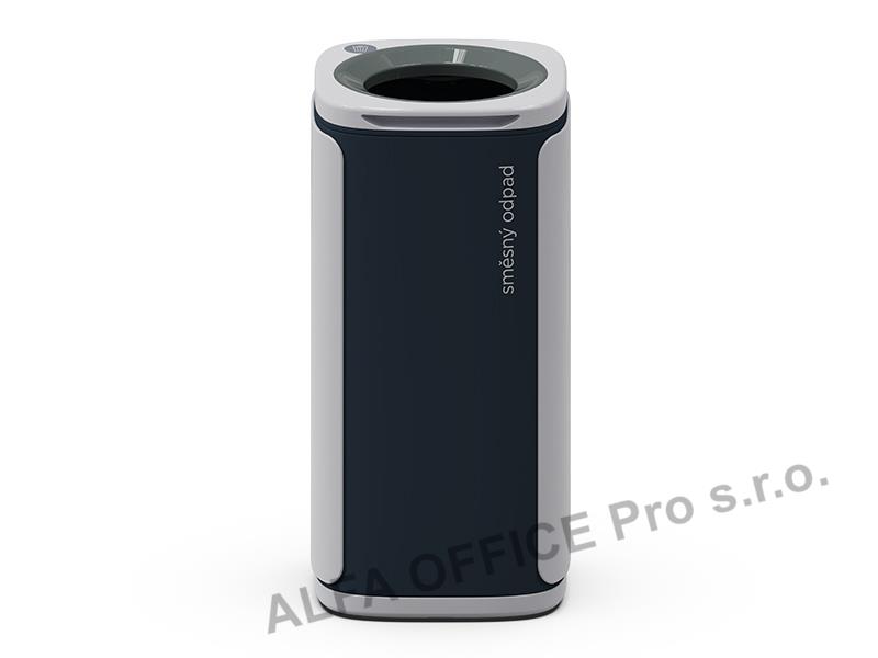 Odpadkový koš KOBRA WASTEE na směsný odpad - 60 L / šedá