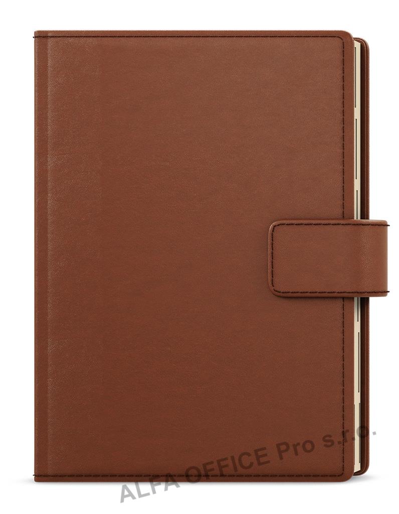 Diář ELITE - A5 / denní / hnědá