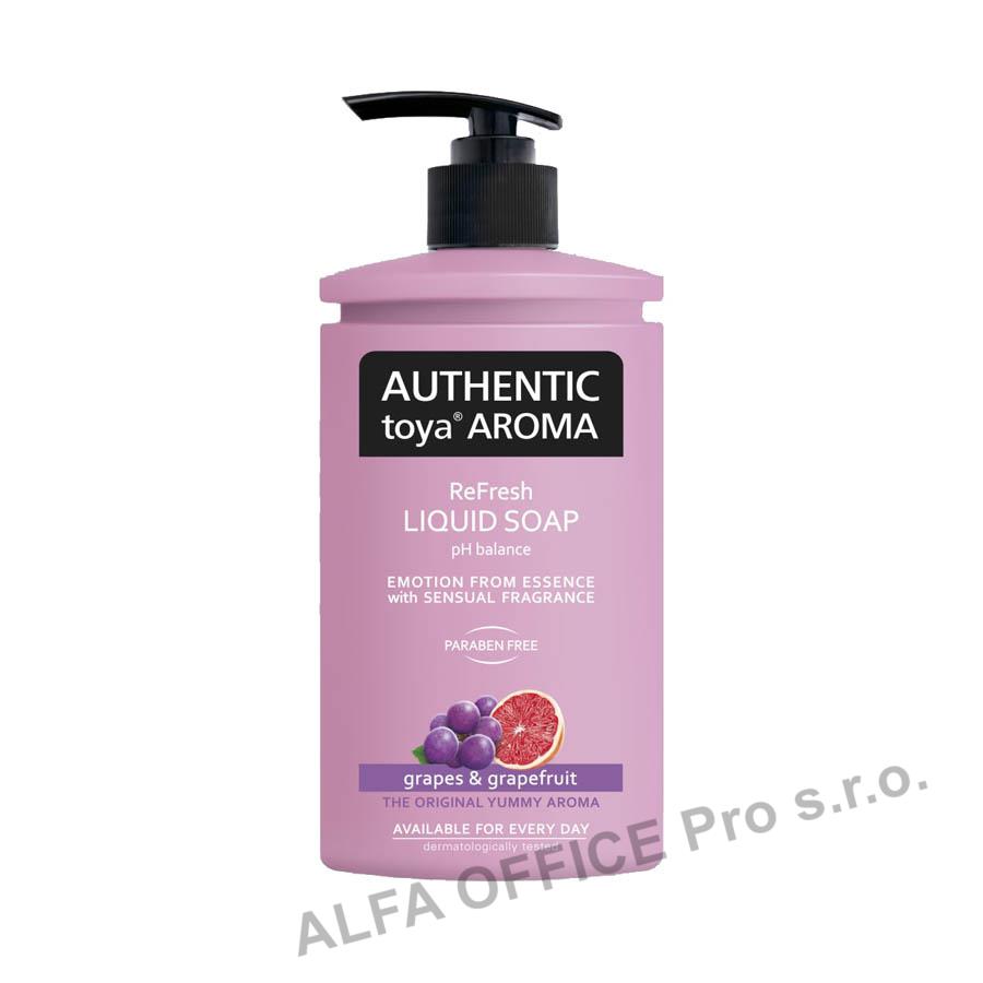 Tekuté mýdlo AUTHENTIC Hrozny a grep / 400 ml