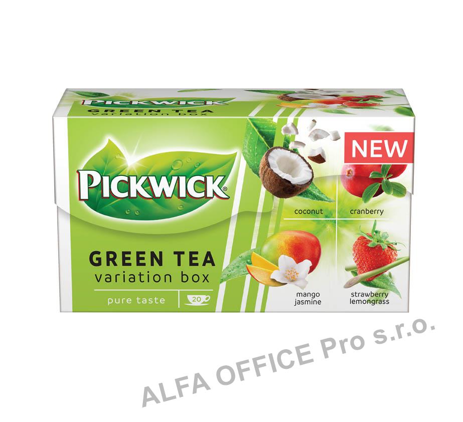 Čaj Pickwick zelený - zelené variace